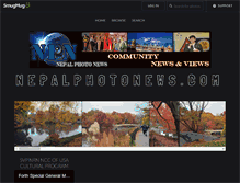 Tablet Screenshot of nepalphotonews.com